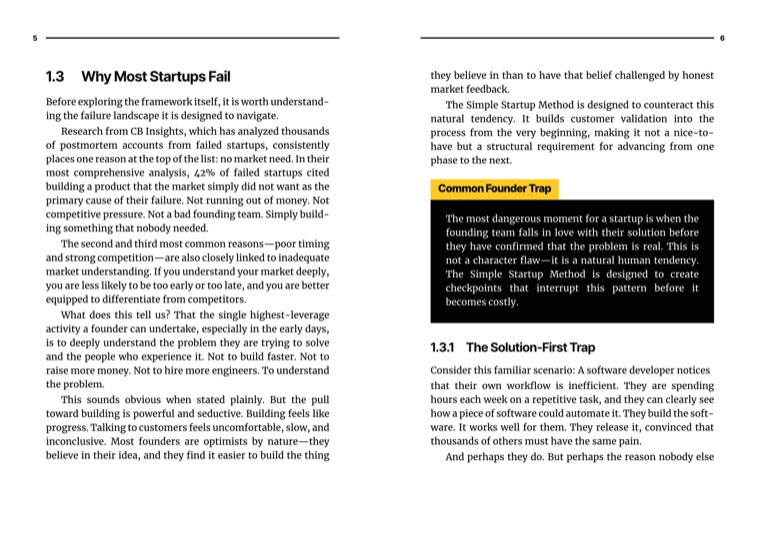 Einblick The Simple Startup Method – Seite 1
